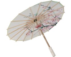 Handgemaakte Oosterse Parasol - Geolied Papier - Chinese Art Dance Paraplu - Pruim Bloem - Kostuum Dans Fotografie