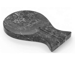 Handgemaakte Witte Marmeren Lepelhouder voor Keuken, Organiser voor Lepels, Vorken en Keukengereedschap