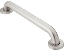 Handgreep voor bad of douche - Wandbeugel 30 cm - RVS Handgreep - Wandgreep voor badkamer - Douchegreep - Toiletgreep - Toiletbeugel - Badgreep - Badkamerbeugel - Inclusief ophangmateriaal
