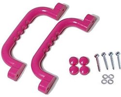 Handgrepen Kunststof Roze Set 25cm