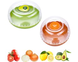 Handige Voedselbewaarcontainers voor Versheid van Groenten en Fruit in de Koelkast