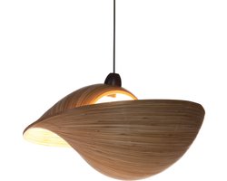 Handmade Hanglamp Design lamp Bamboe Schelp woonkamer slaapkamer Ø 70 cm