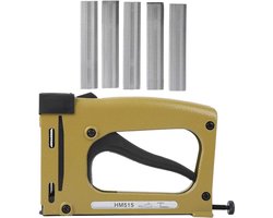 Handmatig schiethamer HM515 voor meubelproductie, interieurdecoratie en lederen producten met automatische nagelaanpassing voor fotolijsten, spiegellijsten en houten kistmontage