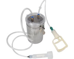 Handmatige Melkmachine voor Geiten - Capaciteit 2 Liter - Roestbescherming - Eenvoudig te Bedienen - Transparant Deksel - Voor Melkplanten