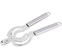 Handmatige Potopener - Verstelbare Roestvrijstalen Flesdekselverwijderaar - Handig Keukengereedschap