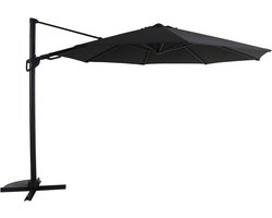 Handson - Zweefparasol - Menorca - Antraciet Ø340 cm