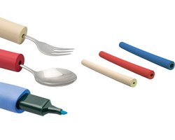 Handvatverdikker set (3 stuks) – extra grip bij bestek en gereedschap