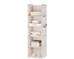 Hangende Opbergers met 5 Planken voor Kledingorganizer