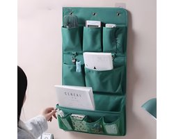 Hangende organizer 37x66cm, wandrek van stof voor aan de muur of deur. Ideaal voor kantoor, badkamer, caravan/voortent, slaapkamer of studentenkamer