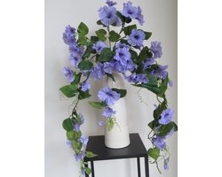 Hangende petunia - kunsttak - Lavendel - 79cm