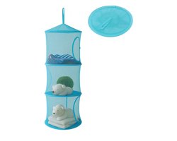 Hangende Speelgoed Organizer Perfecte Opbergers voor Kinderkamer - Opbergen - Opbergrek - Blauw