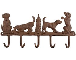 Hanger 5 honden gietijzer - Default Title