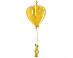 Hanger luchtballon konijn geel