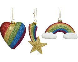 Hanger regenboog hart