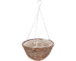 Hanging basket vlechtwerk wilg 25cm - Esschert design