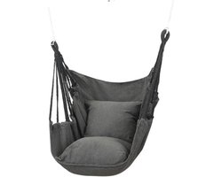 Hanging Chair – Travel Canvas Hammock for Garden, Bedroom, and Dormitory, Indoor/Outdoor Swing, Adult Leisure Cocoon Chair