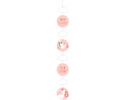 Hanging decoration - Newborn baby girl