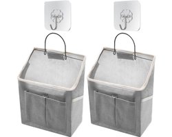 Hanging Organizer 2-pack - Vouwbare Wandopberger voor Efficiënte Opslag