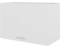 Hangkast Badkamer - Wandkast Opzetkast - Opbergen en Organiseren - Eenvoudige Montage - 60 x 40 cm - Wit