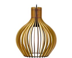 Hanglamp - 35 cm - boho - woonkamer