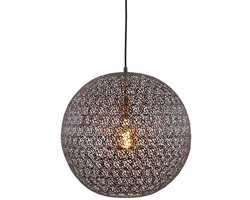 Hanglamp | 40 cm | Oronero lampen | E27 | zwart goud | metaal | modern sfeervol