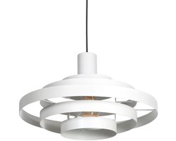 Hanglamp | 50 cm | Halo cirque | E27 | wit | metaal | design | modern | Scandinavisch