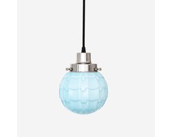 Hanglamp aan snoer Artichoke Misty 20's Nikkel - Art Deco Trade