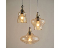 Hanglamp - Amber- 3 Lichts - Aurello