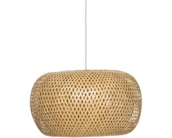 Hanglamp bamboe gevlochten D46 cm