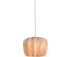 Hanglamp - beige crème - Savina - textiel - Ø 40cm - E27 - 2993143 - Light & Living