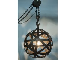 Hanglamp "Bergerac" 67cm / gepatineerd / Kroonluchter