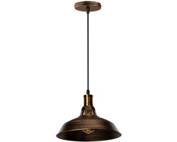 Hanglamp Binnen Industrieel Kroonluchter E27 Plafondlamp voor Slaapkamer Woonkamer Keuken Bronzen