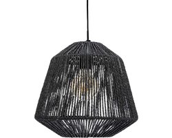 Hanglamp Boho Ø 29 cm Zwart