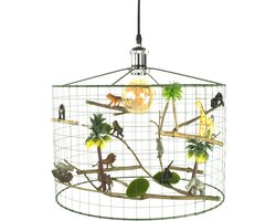 Hanglamp Dieren-Jungle Lamp-Lamp Jongenskamer-Kinderhanglamp-Ø40 cm. By Olivier&Sofie