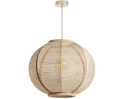 Hanglamp Fabric Beige 58cm - Giga Meubel