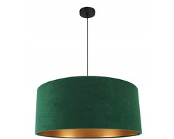 Hanglamp Fluweel Groen 40cm - Stijlvolle Plafondlamp