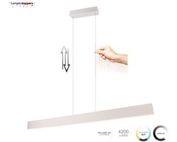 Hanglamp Galway Beige Incl. Comfortlift Up & Down Light