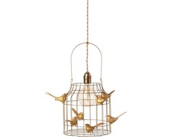 Hanglamp goud kinderkamer | | hanglamp babykamer | kinderlampen | kinderhanglampen | hanglamp met vogeltjes |
