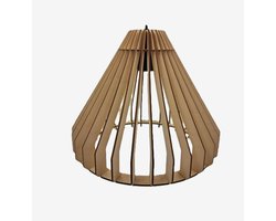 Hanglamp - Houtenlamp - ø 32 cm -model 4