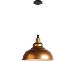 Hanglamp Industrieel Slaapkamer Kroonluchter E27 Plafondlamp Vintage Woonkamer Goud