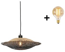 Hanglamp - KALIMANTAN - Bamboe - Plat