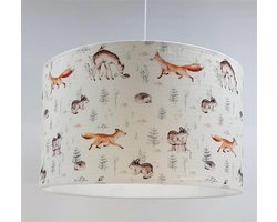 Hanglamp kinderkamer-kinderhanglamp-babylamp-bosdieren-plafondlamp- babykamer-kinderkamer