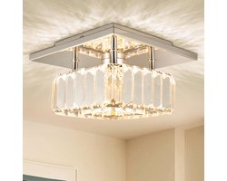 Hanglamp Kristal plafondlamp Kroonluchter luxuris kristallen licht- Vierkant-Warm