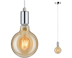 Hanglamp Larus IP44 E27 max. 60W Chroom dimbaar