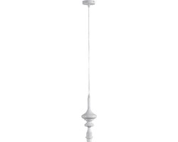 Hanglamp LED Aladdin 1Xe27 Wit Zonder Kap
