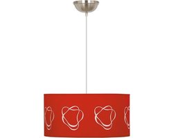 Hanglamp LED Stavanger Rood+Wit E27-60W