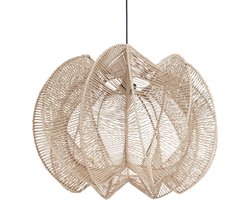 Hanglamp MANINGA Papier touw Lichtbruin