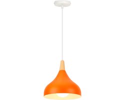 Hanglamp Moderne Slaapkamer Scandinavische Kroonluchter voor Woonkamer Keuken Restaurant Oranje