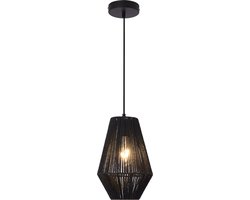 Hanglamp Newtownabbey 160x20 cm E27 zwart