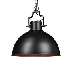 Hanglamp - Ø 40,5 cm - E27 - zwart